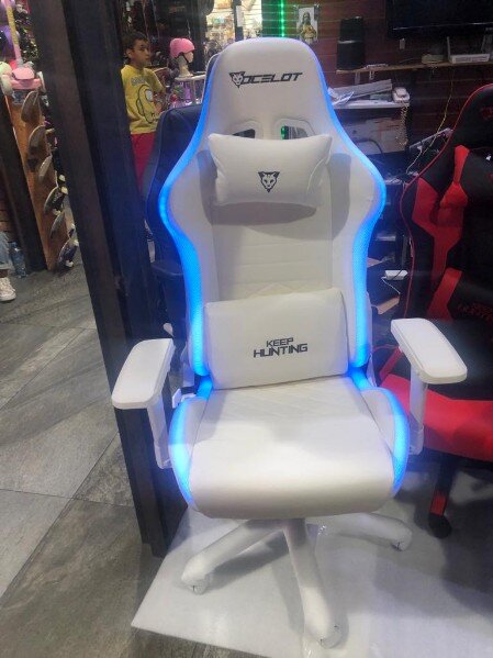 GAMER OCELOT GAMING RGB COLO BLANCO